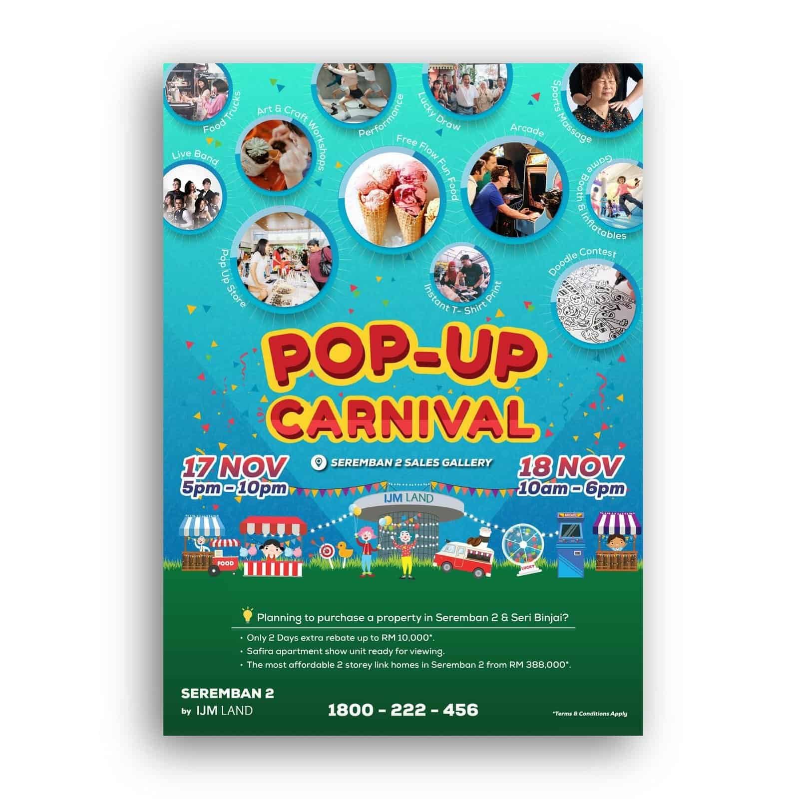 IJM Land Poster Design