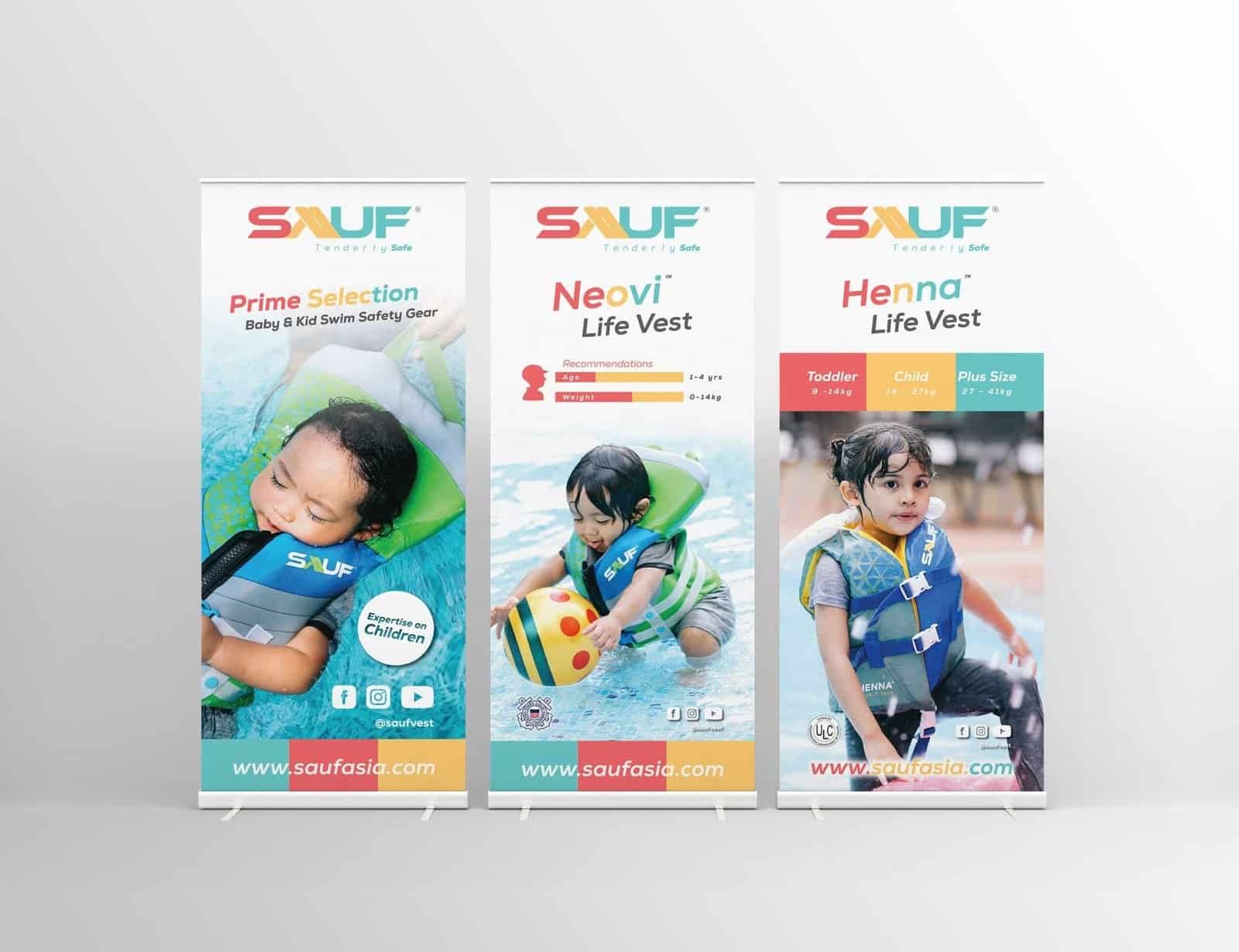 SAUF RollUp Bunting