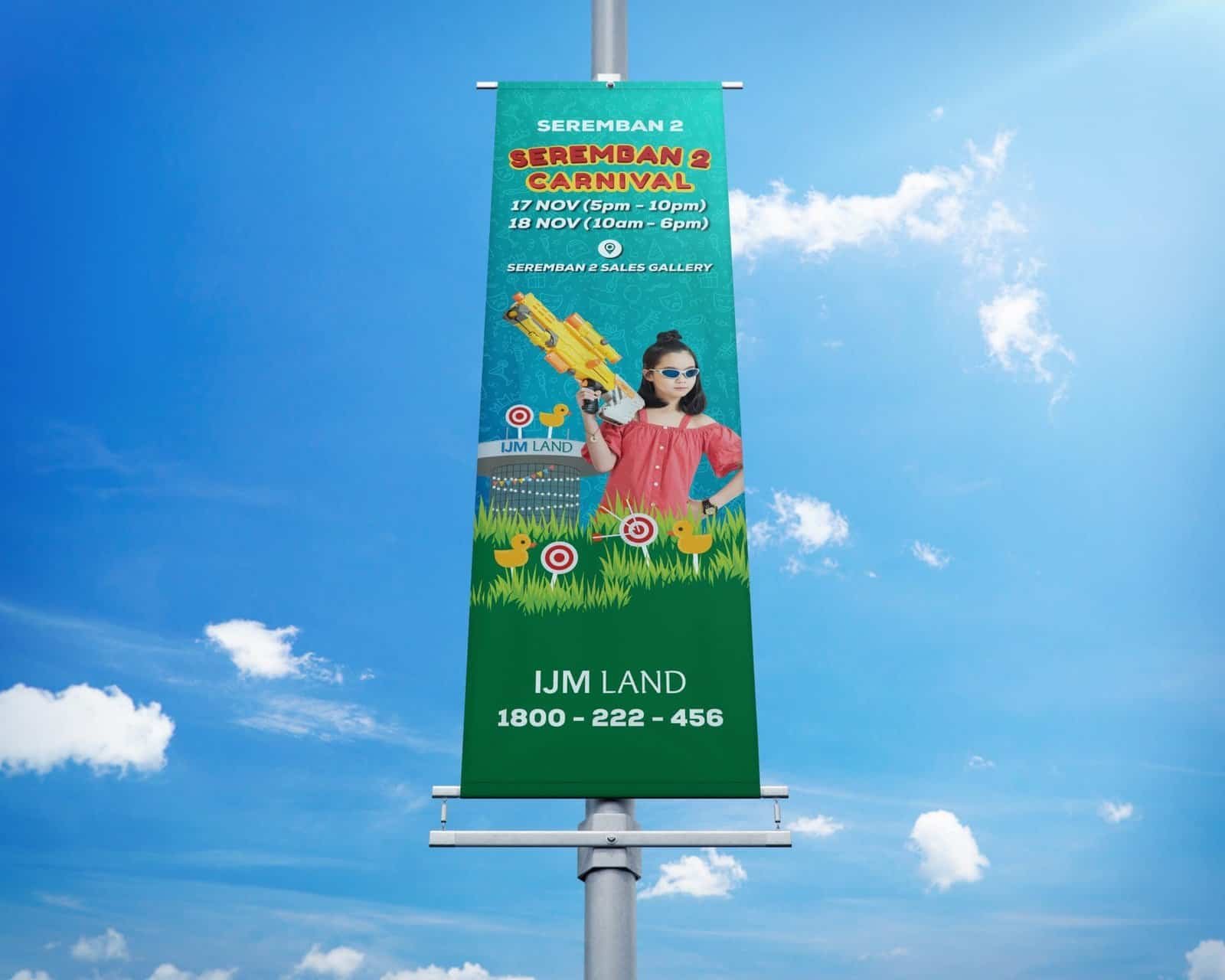 IJM Land 2x6 Bunting